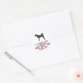 Kangal Dog Ronde Sticker (Envelop)