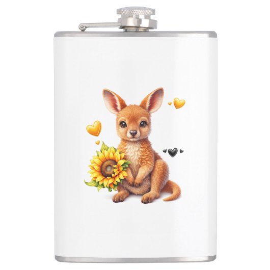 kangar parfum heupfles (Voorkant)
