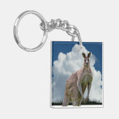Kangaro Acrylische Sleutelhanger (Voorkant Links)