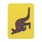 Kangaroemozaïek Magneet (Verticaal)