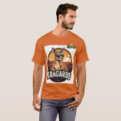 kangaroestijl T-shirt (Voorkant volledig)