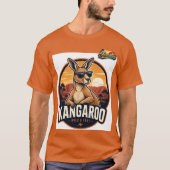 kangaroestijl T-shirt (Voorkant)