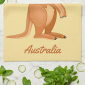 Kangaroo aangepaste handdoek (Gevouwen)