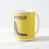 Kangaroo Aboriginal Mosaic Koffiemok (Voorkant rechts)