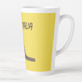 Kangaroo Aboriginal Mosaic Latte Mok (Rechts)