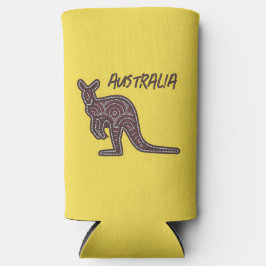 Kangaroo Aboriginal Mosaic Seltzer Blikjeskoeler