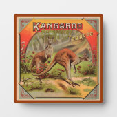 Kangaroo Advertisement Tabletop Fotoplaat (Voorkant)