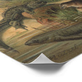 Kangaroo and Animal Friends in Australia Poster (Hoek)