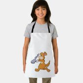 Kangaroo as Cook with Pan Schort (Insitu)