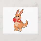 Kangaroo at Boxing with Boxing gloves Briefkaart (Voorkant)