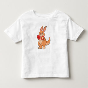 Kangaroo at Boxing with Boxing gloves Kinder Shirts