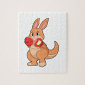 Kangaroo at Boxing with Boxing gloves Legpuzzel (Verticaal)