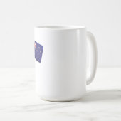 kangaroo australia flag koffiemok (Voorkant rechts)