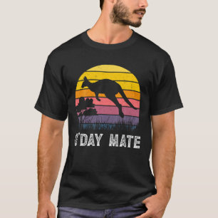 Kangaroo Australia G day Mate Australia Symbol Wom T-shirt