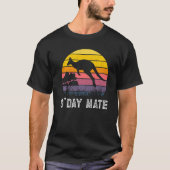 Kangaroo Australia G Day Mate Australia Symbol Wom T-shirt (Voorkant)