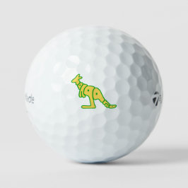 Kangaroo Australian Golf Ball Design Golfballen