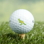 Kangaroo Australian Golf Ball Design Golfballen (Insitu Shirt)