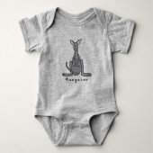 Kangaroo Baby Jersey Bodysuit (Voorkant)