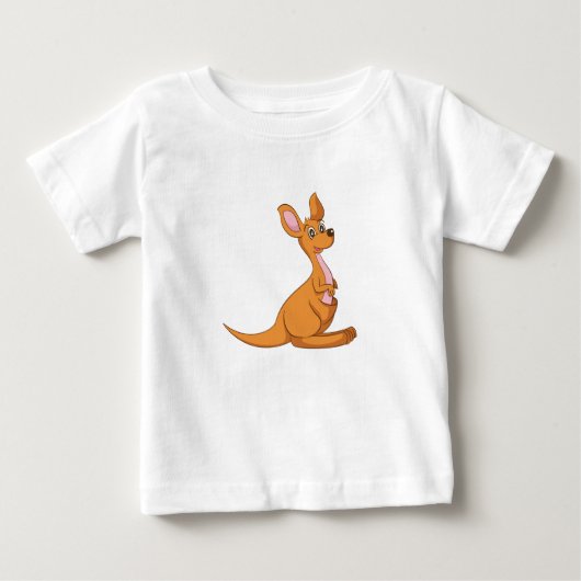 Kangaroo Baby T-Shirt (Voorkant)