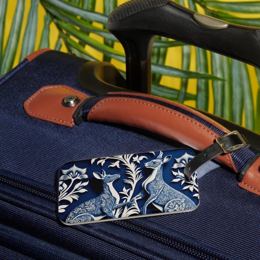 Kangaroo Bagagelabel (Voorkant Insitu 3)