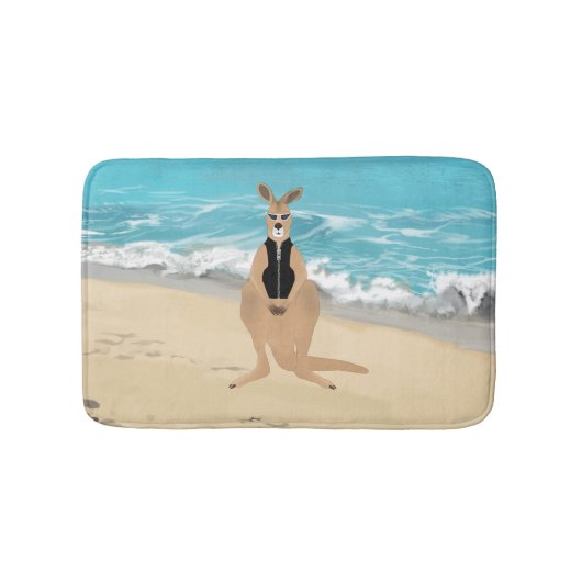 Kangaroo Bathmat Badmat (Voorkant)