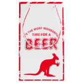 Kangaroo Beer, Australische kerstpartij Klein Cadeauzakje (Achterkant)