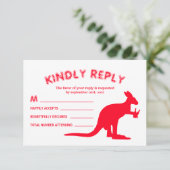 Kangaroo Beer, Australische kerstpartij RSVP (Staand voorkant)