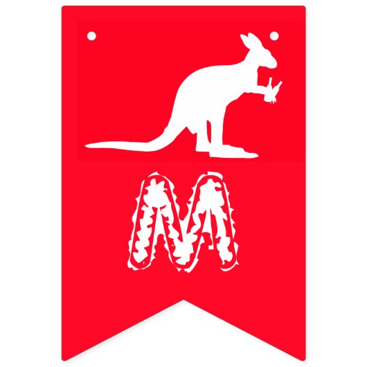 Kangaroo Beer, Merry Kerstmis, Australian Party Vlaggetjes (Eerste vlag)