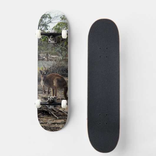 Kangaroo bij de Billabong, compleet skateboard (Voorkant)