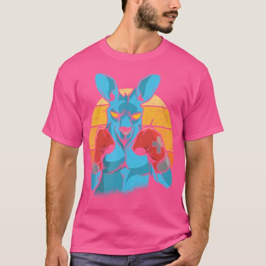 Kangaroo Boxer T-shirt (Voorkant)