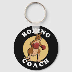 Kangaroo Boxing Coach Sleutelhanger