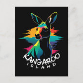 Kangaroo Briefkaart (Voorkant)
