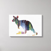 Kangaroo Canvas Afdruk (Voorkant)