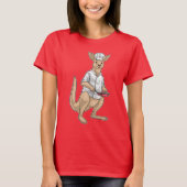 Kangaroo Cook Pan Cooking T-shirt (Voorkant)