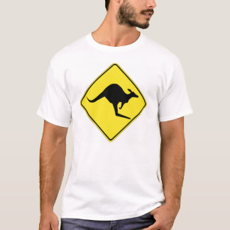 Kangaroo Crossing 1 T-shirt