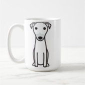 Kangaroo Dog Cartoon Koffiemok (Links)
