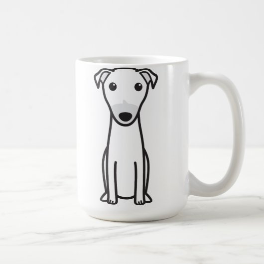 Kangaroo Dog Cartoon Koffiemok (Rechts)