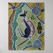Kangaroo Dreaming Poster (Voorkant)