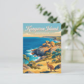 Kangaroo-eiland Australië Briefkaart (Staand voorkant)