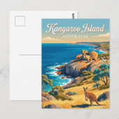 Kangaroo-eiland Australië Briefkaart (Voorkant / Achterkant)