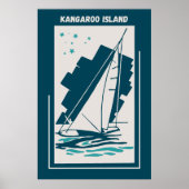 Kangaroo-eiland in Australië -  maaltijden Poster (Voorkant)