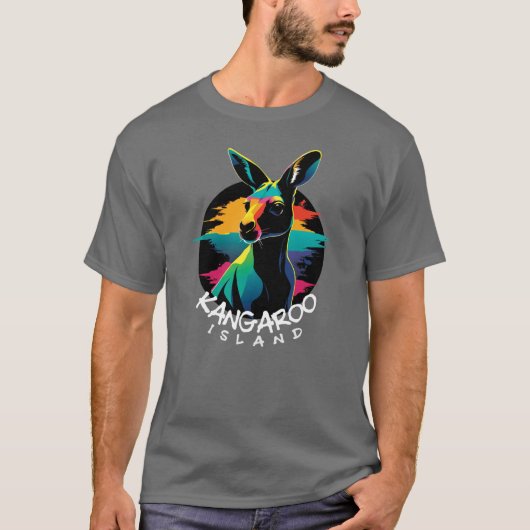 Kangaroo-eiland T-shirt (Voorkant)