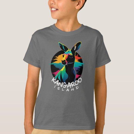 Kangaroo-eiland T-shirt (Voorkant)