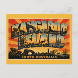 Kangaroo-eiland Zuid-Australië Wilde Paradijs Briefkaart