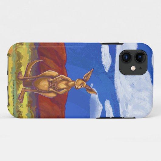 Kangaroo Electronics Case-Mate iPhone Case (Achterkant (horizontaal))