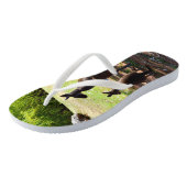 Kangaroo en haar Joey, Teenslippers (Schuin)