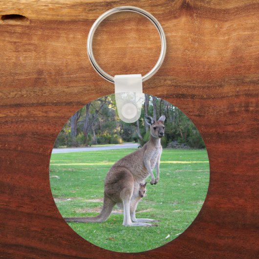 Kangaroo en Joey Sleutelhanger (Voorkant)