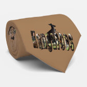 Kangaroo en Kangaroos Afbeelding Logo, Stropdas (Opgerold)