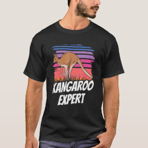 Kangaroo Expert Australia Kangaroos Animal T-shirt