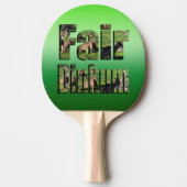 Kangaroo Fair Dinkum Logo, Tafeltennisbatje (Voorkant)